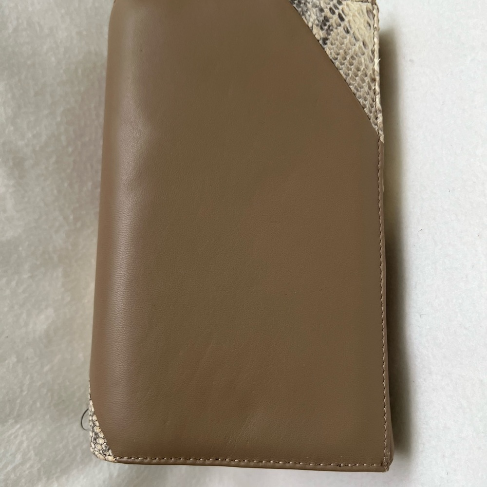 Tarryn Simone Neutral Python-Print Convertible Ba… - image 4